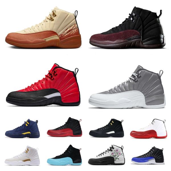 

jumpman 12 12s basketball shoes men eastside golf floral ma maniere black stealth hyper royal university blue taxi flu game university gold