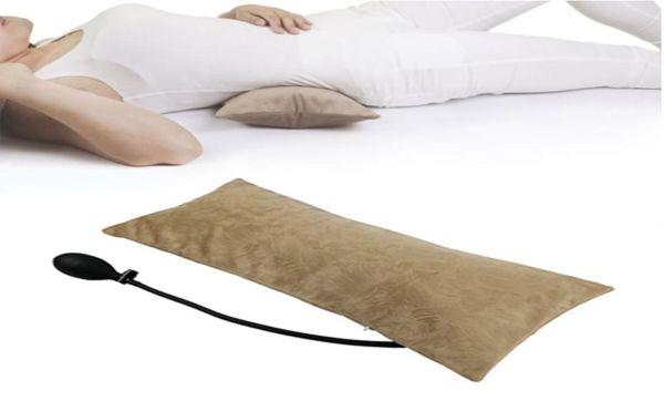 

multifunctional portable air inflatable pillow lower back pain orthopedic lumbar support cushion travel waist knee inflatable pill5451185