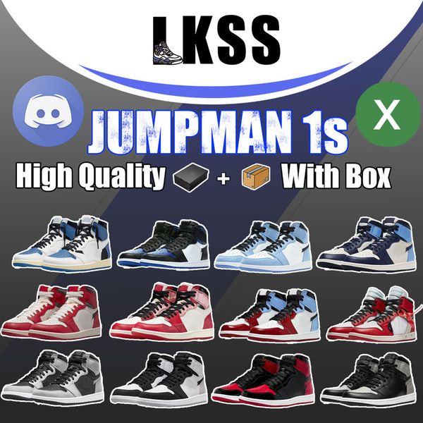 

lkss jumpman 1 mens basketball shoes high unc university blue 1s gold mocha cactus jack obsidian banned bred toe men women trainer sports