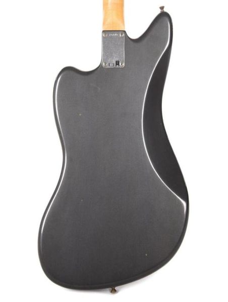 

promotion 1959 jazzmaster journeyman metallic silver electric guitar wide lollar pickups alder body amber switch cap vintage t8991239