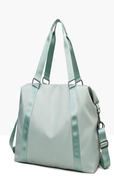 

203, hand, yoga bag, female, wet, waterproof, large, luggage bag, short travel bag 50*28*22 with brand logo3410798