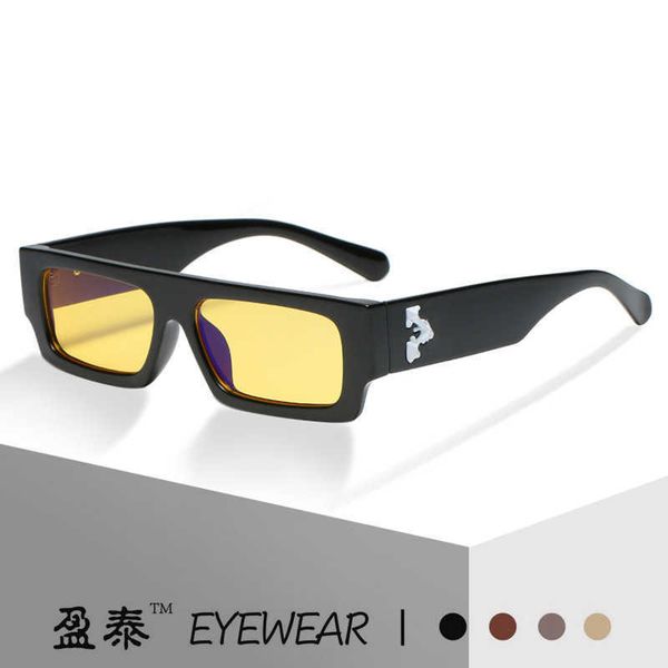 

wholesale of sunglasses new ow same style square sunglasses dark women's advanced fashion glasses, White;black