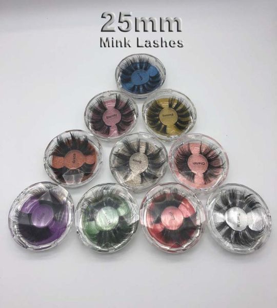 

selling 25mm lashes 5d mink eyelashes mink hair full strip lashes natural long false eyelashes4053082