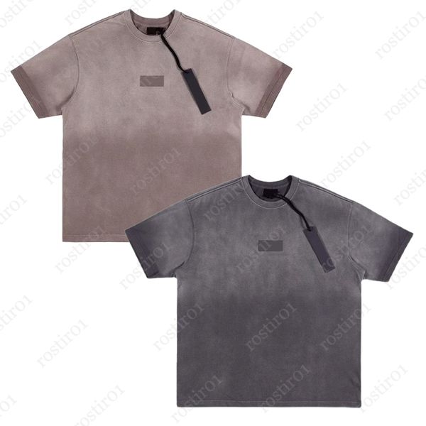 

designer kith x ksubi letter tee washed cotton crop streetwear quality t-shirt t shirts graphic for men vintage mens clothing oversize, White;black