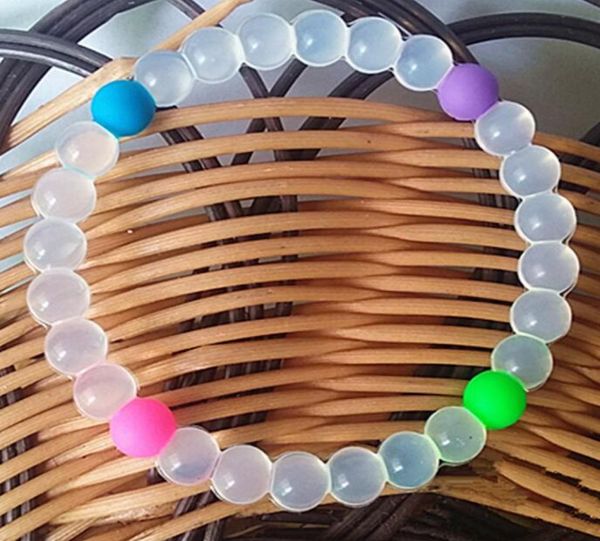 

shark neno bead silicone bracelets balance power belief colorful balance power bracelets neno design crystal charms anti fatigue b7396363, Golden;silver