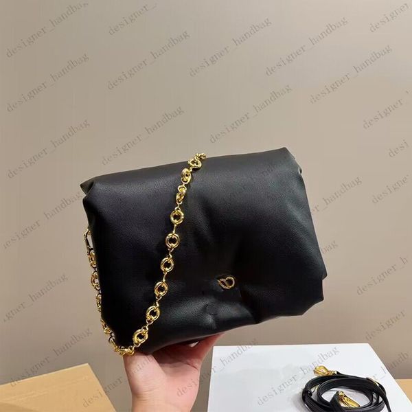 

black designer bags soft leather womens tote bag shoulder bags fashion handbag crossbody purse cloud wallet
