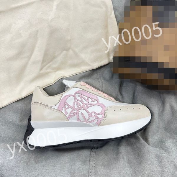 

new luxurys designer flat sneaker casual shoes calfskin leather white letter overlays platform fashion sneakers size 35-46 xsd230404, Black