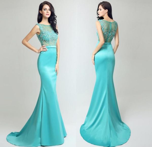 

new highend custom spring and summer long tail formal evening dresses round neck handmade pintail fishtail party prom dresses hy3373968, Black