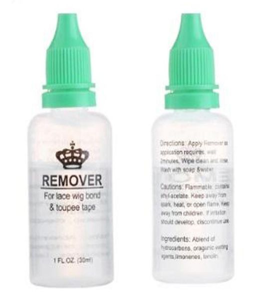 

adhesives remover for lace wig bond toupee tape extension weaves glue remover for lace frontal wig remover 8bottleslot s1649729, Black;brown