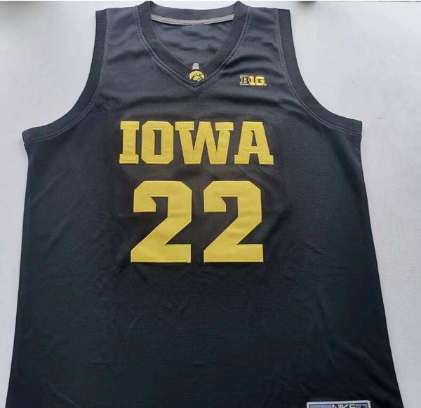 

college basketball wears physical ps iowa hawkeyes 22 caitlin clark men youth women vintage high school size s-5xl or any name and number je, Black