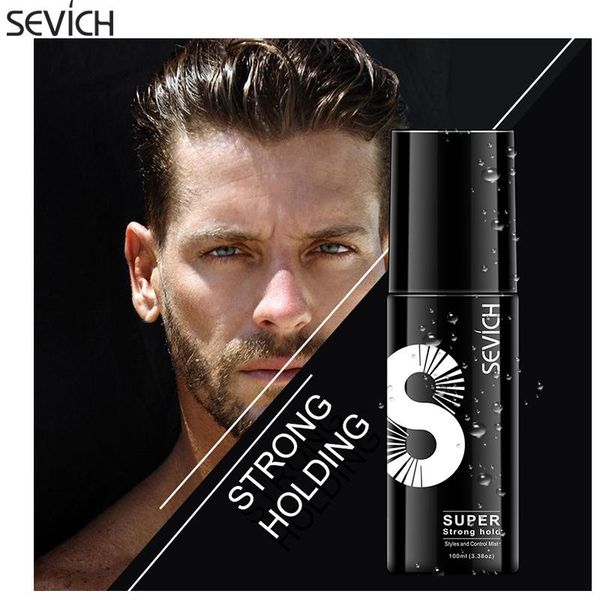 

dress sevich 100ml hair fixing spray professional hair hold spray water applicator for styling hair strong styling hairdresser water, White