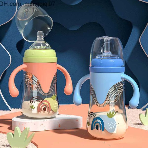 

baby bottles# baby bottles# 240ml300ml born feeding infant nursing nipple silicone pacifier milk water training 221125 z230701