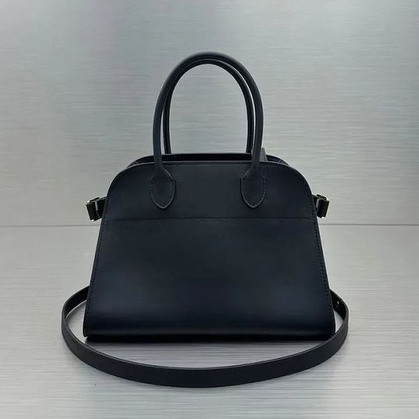 

the row's classic margaux 15 tote smooth leather cowhide hand shoulder tote bag