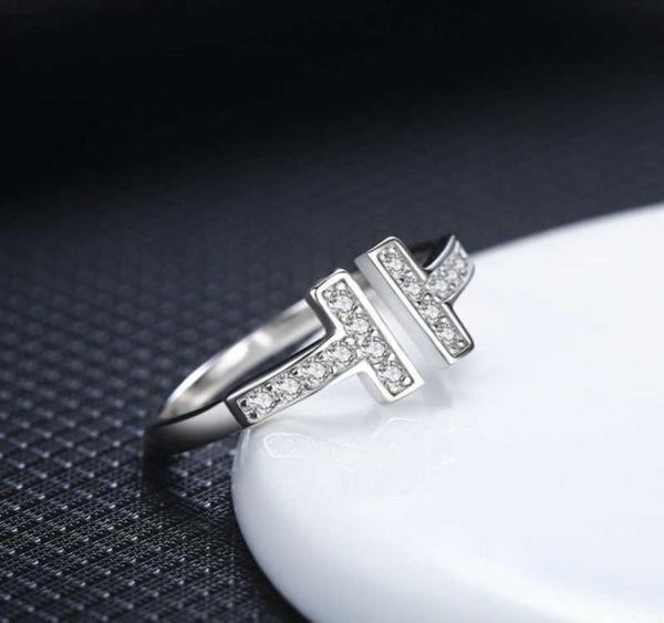 

japan and south korea simple open ring diamond women039s fashion jewelry silver1003915, Silver