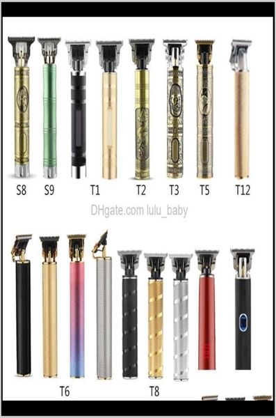 

carved 0mm tblade hair clippers electric usb rechargable battery buddha oil head professional men hair trimmer hg7di oo8ka6640327