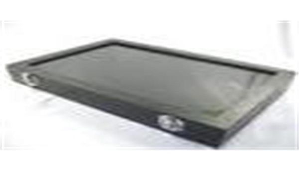 

glass lid black velvet 12 compartments jewellery display case box7695675