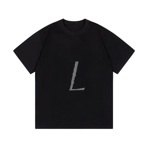

men's t-shirt 2023 yslity men's t-shirts fashion cotton soft wrinkle resistant printed letter casual student short sleeve 001-02, White;black