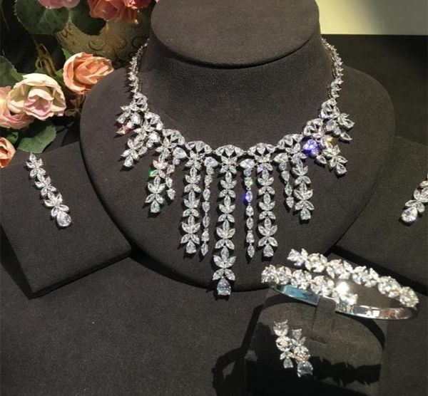 

jankelly african 4pcs bridal jewelry sets fashion dubai jewelry set for women wedding party accessories design 2207184803563, Slivery;golden