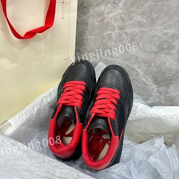

new luxurys casual shoes women travel leather lace-up sneaker cowhide fashion trainers woman shoe flat lady sneakers size 35-46 xinshidai230, Black