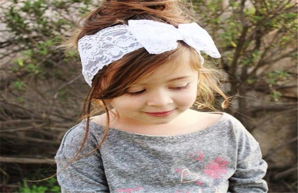 

children hair accessories kids headbands for girls baby bows lace headband baby hair accessories hair bands dhl fj3794258132, Slivery;white