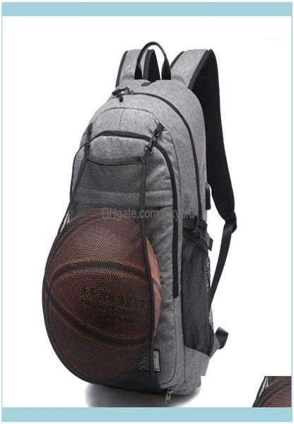 

outdoor outdoorsoutdoor mens sports basketball backpack school bags for teenager boys soer ball pack lapbag football net gym8872651