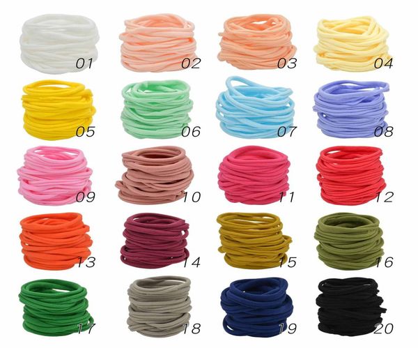 

colors available baby girls nylon headbands tan nude nylon hair band baby hairbandnylon elastic stretchy diy headbands bulk3990690, Slivery;white
