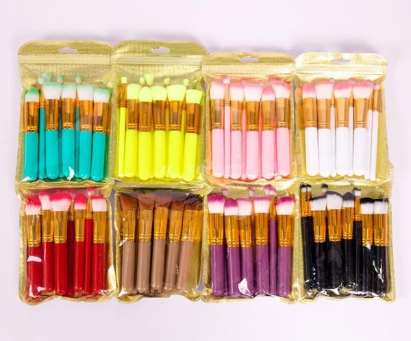 

makeup brushes tools sets 10 pcs make up brush set portable full cosmetic accessories5248294