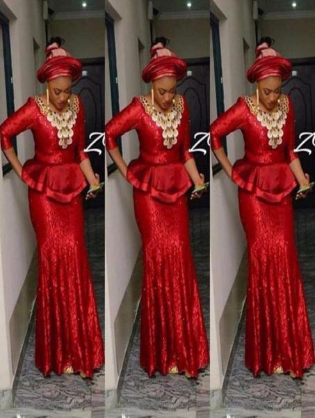 

custom made nigerian sequined vestidos shiny prom dress aso ebi long sleeve evening gowns event wear style prom dresses6646299, Black