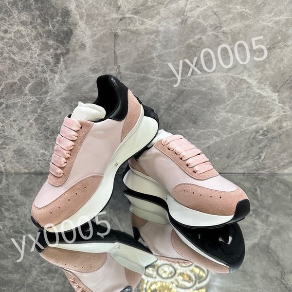 

2023 designer flat sneaker casual shoes calfskin leather white letter overlays platform fashion sneakers size 35-46 xsd230404, Black