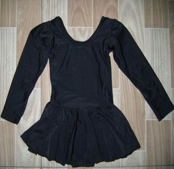 

elastic girls ballet dance dress leotard long sleeve skate dress 10pcslot mixed color 17506136462, Blue