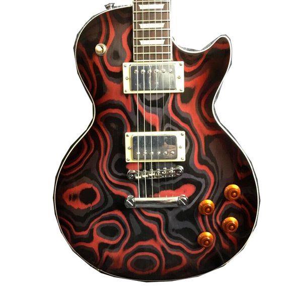 

new rosewood fingerboard multicolor 6 string standard electric guitar