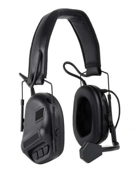 

tactical headset hunting airsoft headphone cs shooting headset ear protection earphones without sound pick up noise reduction fu1667503