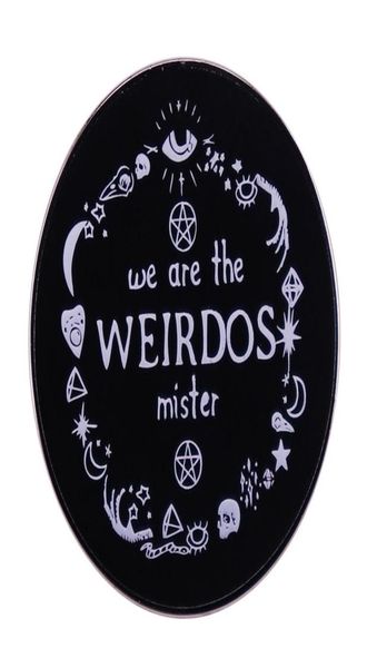 

we are the weirdos mister pin brooch button badge0123454338023, Blue