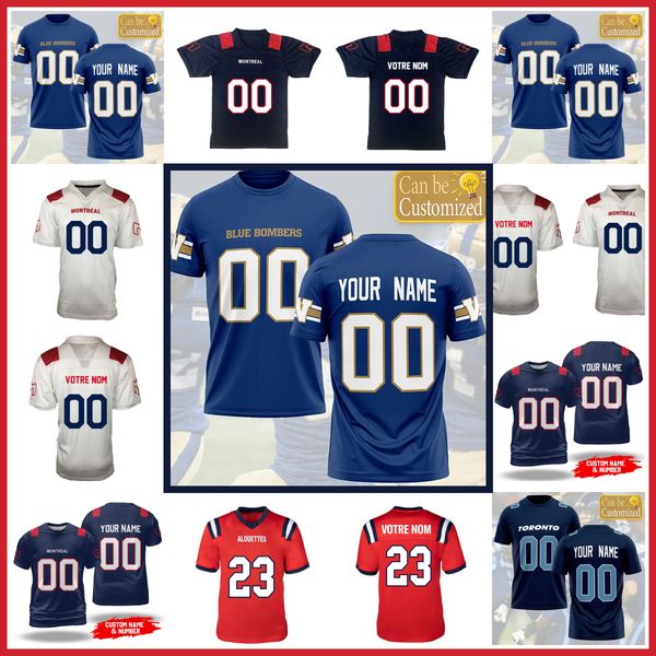 

montreal alouettes football jersey hergy mayala chandler worthy jeshrun antwi william stanback alexandre gagne james tuck mens custom stitch, Black