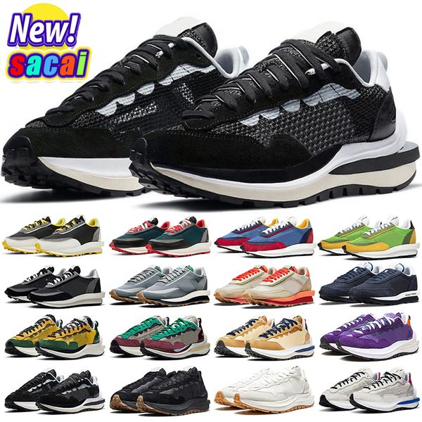 

designer running shoes sacais orange blaze ldv waffle vaporwaffle mens womens nylon white black sail gum sesame game royal fragment grey blu