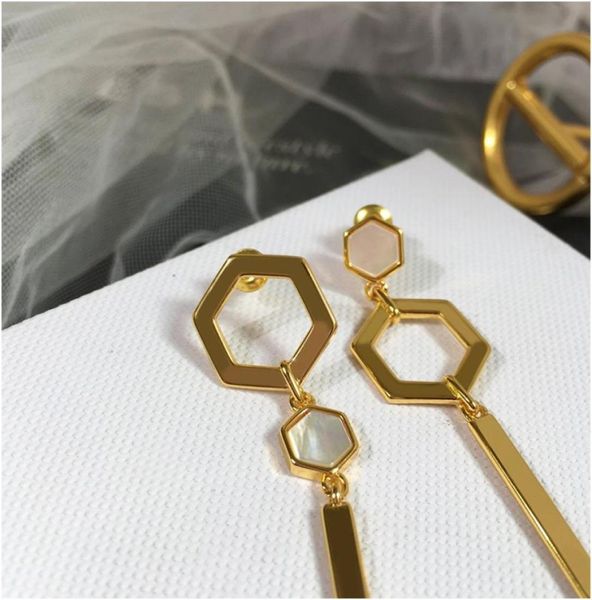 

big vintage earrings for women gold color geometric statement earring 2020 metal earing hanging fashion jewelry trend 4846935, White