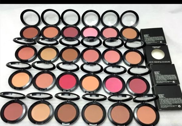 

in stocknew beauty powder shimmer blush 24 color no mirrors no brus 6g makeup blush 122775