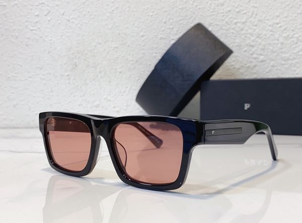 

square sunglasses, male and female designer logo p, glasses, irregular sheet, sunglasses, White;black