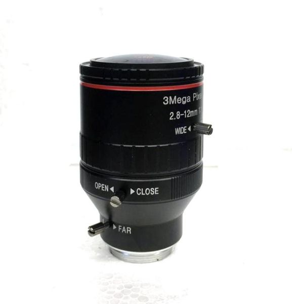 

new 30 mpl varifocal cctv c lens 2812mm with 12quot 116 c mount lens for hd ip camera 1217541