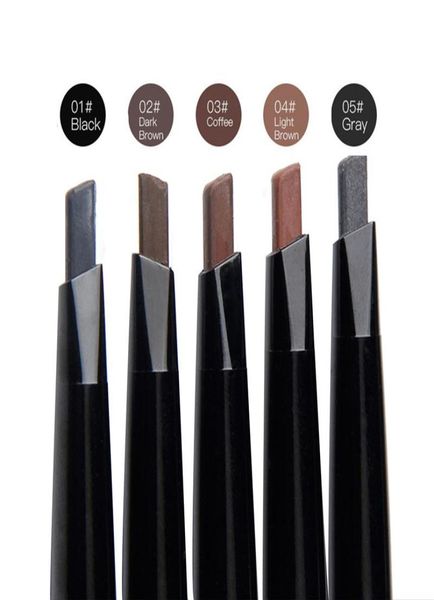

eyebrow enhancers pencil 12 pcs a box cosmetic tool waterproof double rotate automatically makup avoide cut color super packing4398520