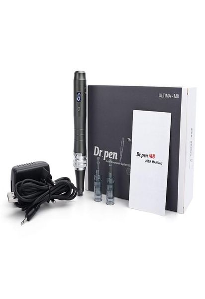 

m8 wireless professional microneedle roller derma pen electric skin care kit microneedle therapy system highquality beauty machi9574359