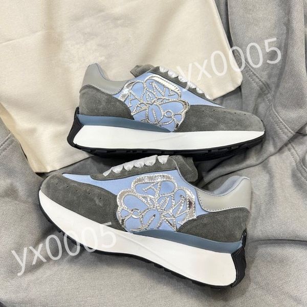 

2023 new r flat sneaker casual shoes calfskin leather white letter overlays platform fashion sneakers size 35-46 xsd230404, Black