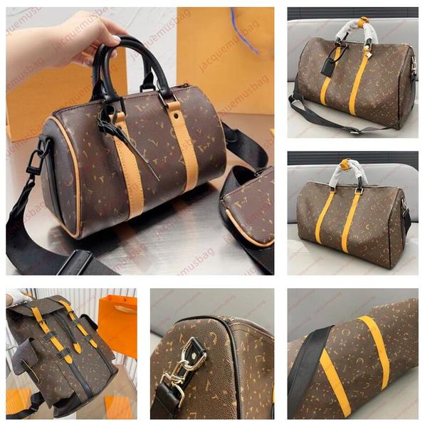 

designer bag chriser backpack keepall bandouliere 50 duffel bags men travel luggage valise handbag women school satchels shoulder crossbody