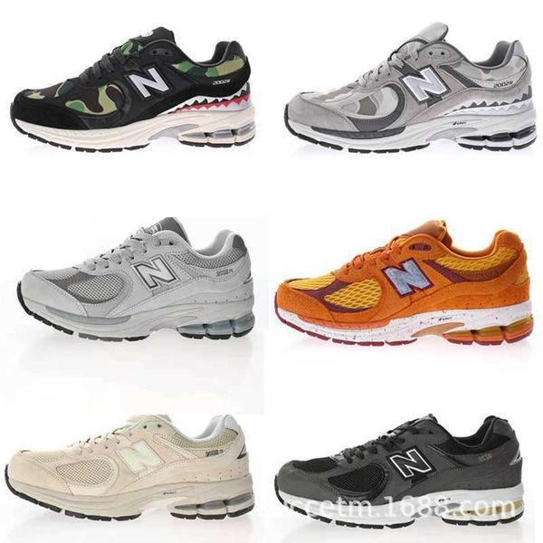 

nb2002r suede casual sports running men and women's dad shoes with high quality