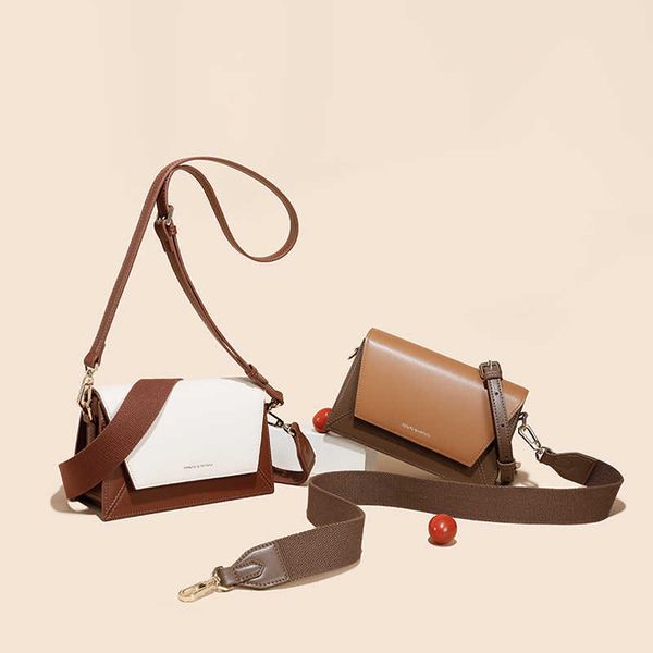 

genuine leather crossbody bag women's small square bag mobile phone bag new envelope fashionable niche design single shoulder underarm