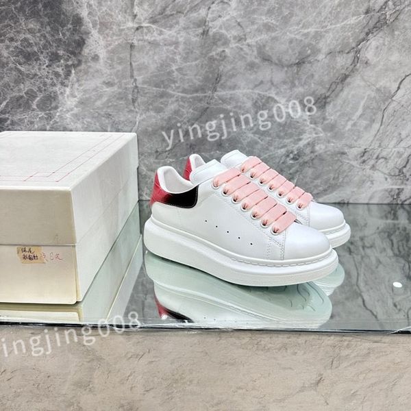 

luxury men sneakers leather platform shoes women black classics technical fabric trainers casual shoes xinshidai230412