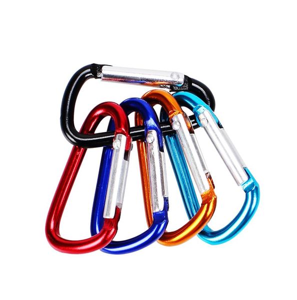 

small alloy carabiner camp snap clip key hook lock keychain for climbing outodoor 500pcs3059071