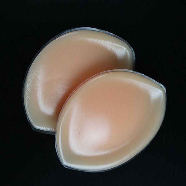 

breast pad 1pair soft removable silicone gel breast nipple covers pads push up bra insert chest padding for swimwear bikini swimsuits 230701