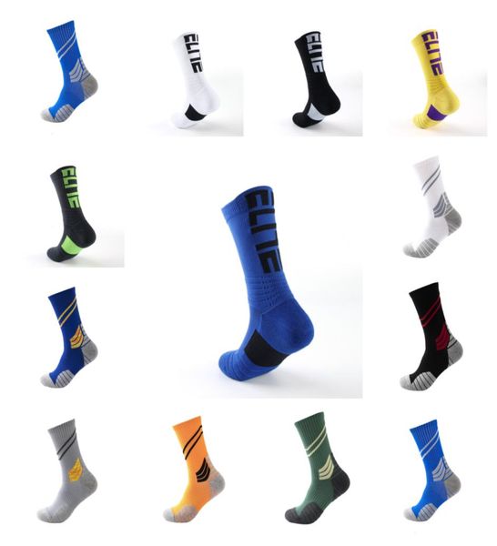 

30 usa professional elite basketball socks mens long knee athletic sport fashion walking running tennis compression8017383, Black