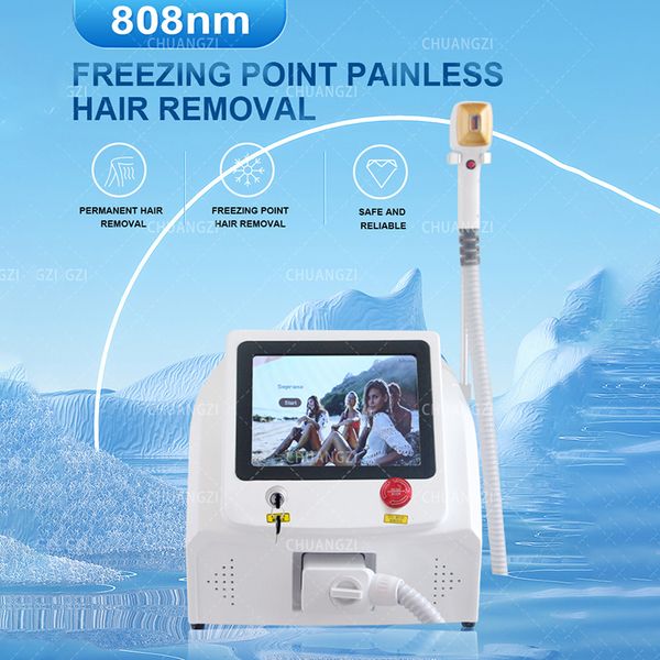 

new big power 2000w diode laser 808 hair removal 3 waves 755 808 1064 hair remover machine factory price, Black
